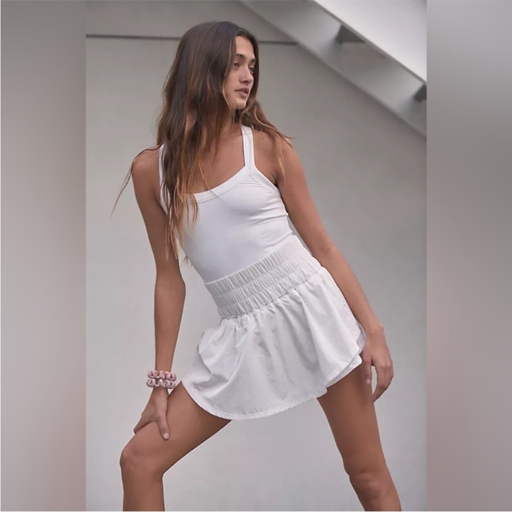 FP Movement by Free People The Way Home Skortsie White